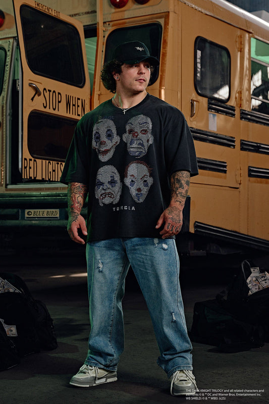 4257 - Batman Rhinestone Tees