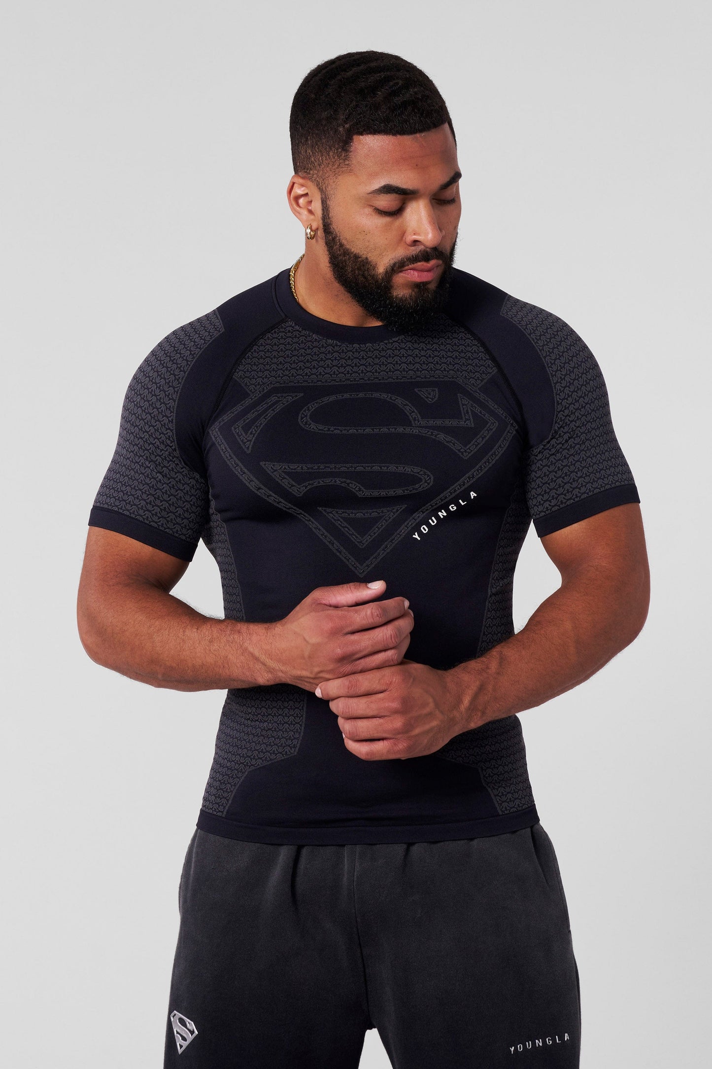4117 - Superman Compression Tees